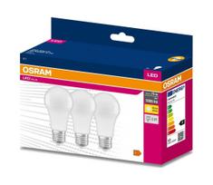 Komplektas 3x LED lemputė A60 E27/10W/230V 3000K - Osram