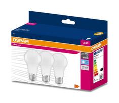 Komplektas: 3 vnt. LED lemputės A60 E27/8,5W/230V 6500K - Osram
