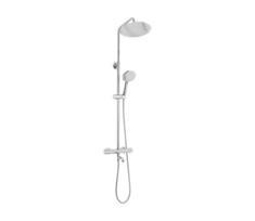 REA-P6607 - Dušo rinkinys su termostatiniu maišytuvu LUNGO, blizgus chromas