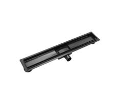 REA-G6605 - Nuotėkų latakas PURE NEOX 100 cm matinė juoda