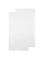 Paklodė su guma 50x90cm, 2vnt., Meyco Baby (White)