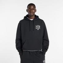 New Balance Reimagined Fleece Hoodie - Dydis S (MT61L713BK Džemperiai)