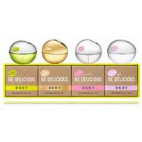 DKNY Be Delicious miniatiūrų rinkinys moterims (4 x 7 ml. EDP) - Rinkinys