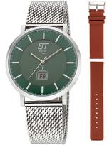 ETT Eco Tech Time EGS-11622-81MS Mens Watch Atacama Solar Radio Controlled 40mm 5ATM - Laikrodis vyrams