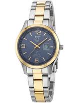 ETT ELS-11600-32M Solar Drive Radio Controlled Gobi Ladies Watch 34mm 10ATM - Laikrodis moterims