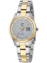 ETT ELS-11590-12M Solar Drive Radio Controlled Gobi Ladies Watch 34mm 10ATM - Laikrodis moterims