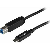 Kabel USB StarTech USB-B - USB-C 1 m Black (USB31CB1M) | USB31CB1M | 065030860765