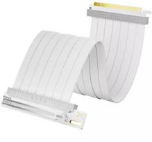 TRYX STRING PCIe 5.0 x16 Riser Kabel, 200mm - biały | A-S200C-PCI5-G0W | 6977029650384