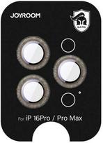 Joyroom JR-MFY0263 Glass Screen Protector for iPhone 16 Pro/16 Pro Max Lenses - Brown