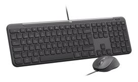 LOGITECH WIRED COMBO MK620 FOR BUSINESS - GRAPHITE - PAN - USB - NORDIC-613 - USB-C MK620B