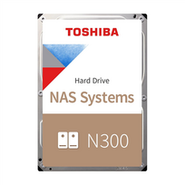Toshiba HDD NAS N300 3.5" 8TB / 7.2k / SATA / 512MB / Reliability: 24x7, 180TB per year