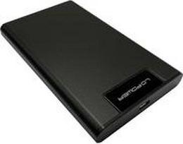 LC-Power 2,5'' SATA HDD-Gehäuse USB 3.2 Black LC-25U3-C4, USB-C, Bis zu 5GB/s
