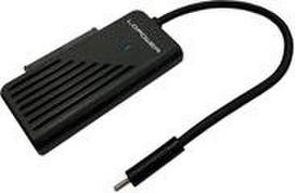 LC-Power Adapter USB-C f.1xNVMe-M.2 SSD&1x2.5''/3.5''/HDD - Adapter (LC-ADA-USB-SATA-NVME)