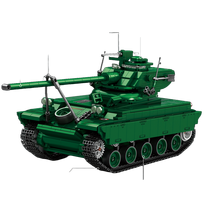 Konstruktorius tankas AMX-13 World of Tanks