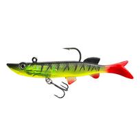 Silikoninis masalas su Jig galvute AsaTsuri T-Tail 3D Firetiger 9 cm, 15g