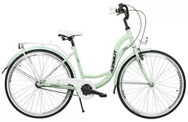 Dviratis AZIMUT Vintage 28" 3-speed 2025 mint-white matt