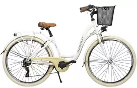 Dviratis AZIMUT Sarema 28" ALU TX-7 2025 light cream shiny