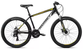 Dviratis Romet Rambler R6.2 2025 black-yellow-17" / M