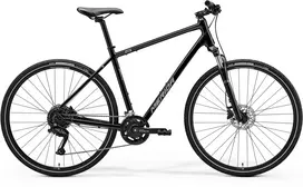Dviratis Merida Crossway 100 III2 glossy black(silver)-XS