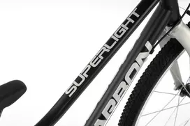Dviratis Karbon Superlight 24 black