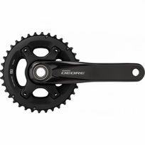 Dviračio alkūninis mazgas SHIMANO DEORE FC-M6000 36/26T
