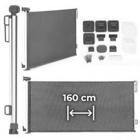 Ištraukiama apsauginė vartelė laiptams ir durims 160 cm, pilka, ECOTOYS