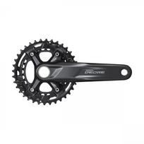 Dviračio alkūninis mazgas SHIMANO FC-M5100-2 Deore 2x11S 36x26T 175mm