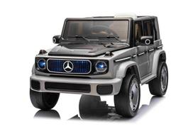 Elektromobilis vaikams Mercedes Benz EQG automobilis Sidabrinis