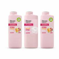 Dicora Urban Fit Vitamin C Citrus & Peach rinkinys – kūno pienelis 400 ml (1 vnt.) ir dušo gelis 400 ml (2 vnt.)