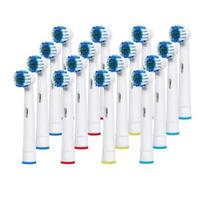 Oralpro elektrinių dantų šepetėlių keičiamos galvutės, 16 vnt., analogas Oral-B