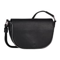 Pečių krepšys - TOM TAILOR - Alessa Saddle Bag - Juodas - 100% poliuretanas - 23x16x8 cm