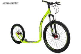 Paspirtukas Crussis Cross 6.2 HD, žalias