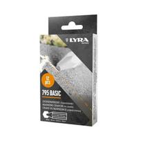 Ekonomiškos vaškinės kreidelės 795 baltos (12vnt.) - Lyra