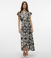 Vero Moda moteriška suknelė 10323609*01, juodas/baltas