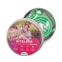 Biteless antiparazitinis silikoninis antkaklis katėms, 38 cm
