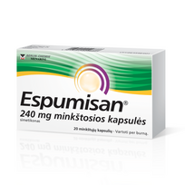 Espumisan, 240 mg minkštosios kapsulės, N20