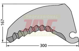 47901 Krone preso peilis