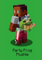 Minecraft Party Frog Plushie Rare Skin Bedrock Edition (DLC) Key GLOBAL