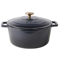 Apvalus emaliuotas ketaus puodas ZYLE ZY020DGKI 6L