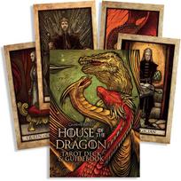 KNYGA Insight Editions Taro Kortų Rinkinys - Game of Thrones: Drakono Namas, 78 Kortos, 128 Puslapių Gidas