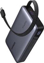 UGREEN PB550 20.000mAh 67W PD Fast Charging Powerbank 1x USB-A 1x USB-C 1x integriertes USB-C Kabel intelligentes Display (55996B)