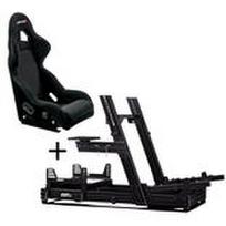 Next Level Racing GTElite Aluminium Simulator Cockpit - Wheel Plate Edition + O-Rouge C1-XL Cold Fusion Simracing Seat
