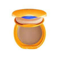 Kompaktinis bronzantinis Shiseido įdegio kompaktas SPF 10 papildymas, natūralaus saulės nubučiuoto atspalvio