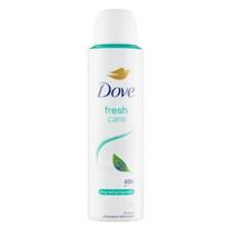 Antiperspirantas purškalas Dove Fresh Care 150 ml 0 % alkoholio, 48 val. apsauga