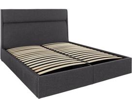 Lova Notio Living Gabbon 180x200 cm, tamsiai pilka
