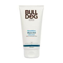 Skutimosi gelis Bulldog Sensitive su siauralapiu viržiu, 175 ml
