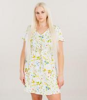 Vero Moda moteriška suknelė 10307990*05, baltas/žalias