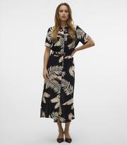 Vero Moda moteriška suknelė 10328107*01, juodas/baltas