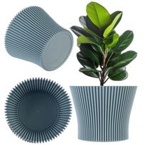 Vazono dėklas KADAX, žalias, plastikinis, 11 cm