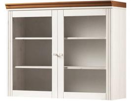 Virtuvinė spintelė Loft24 Honey, balta/ruda